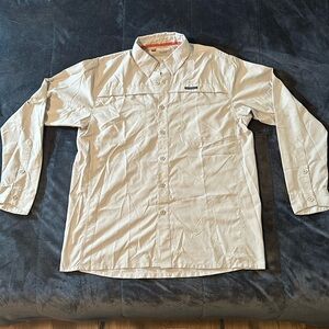 Simms Guide Shirt long sleeve . Khaki. Size L